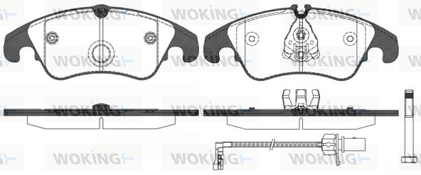 Гальмівні колодки VALEO 302496 ціна, від 54.15 USD