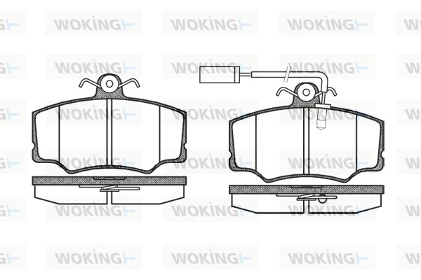 Купити 60765017 Fiat/Alfa/Lancia Колодки гальмівні передні, дискові
