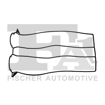Прокладка кришки клапанної  на Ford Fusion  JU