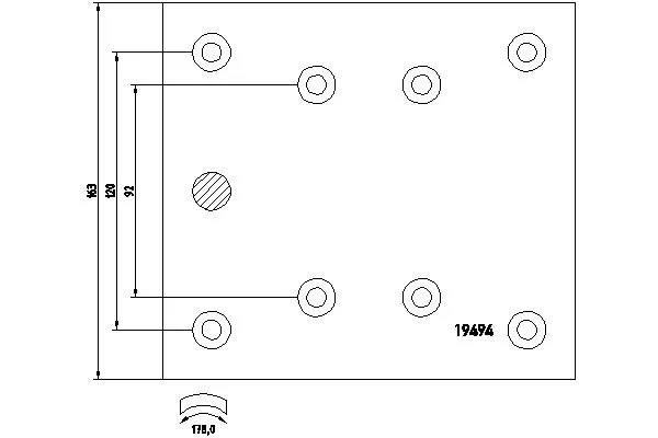 Накладка гальмівна передня (TRUCK) Beral 1505909306015613 ціна, від 45.92 USD
