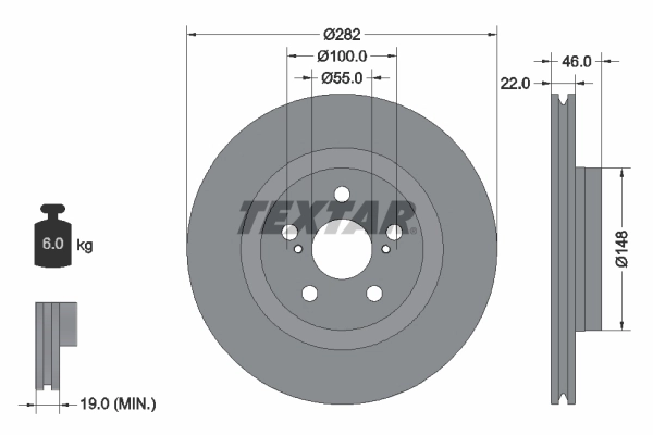 Купити 194830 Maxgear Ротор гальмівний