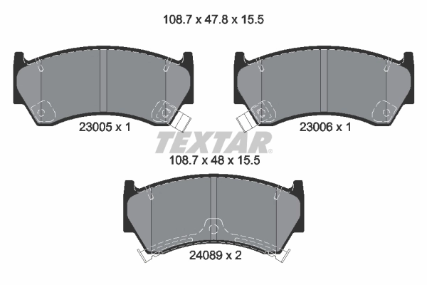 Тормозні колодки Nissan/Infiniti 410600M892