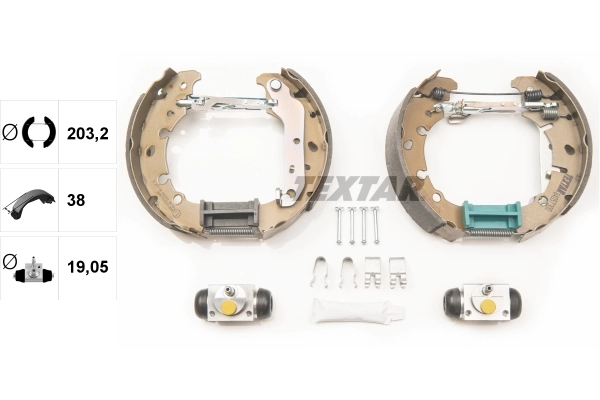 204114625 Bosch Гальма в зборі