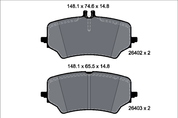 Купити LP5056EV Polcar Задні колодки