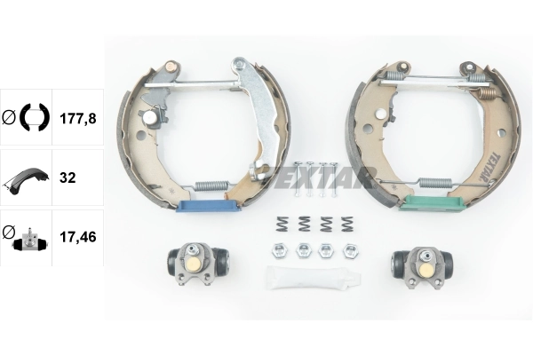 Колодки гальмові задні, барабанні Ford 1648631 ціна, від 16.27 USD