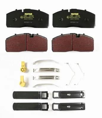 Купити 04057439600 SAF Задні колодки