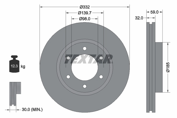 Купити 1879954 Ford Ротор гальмівний
