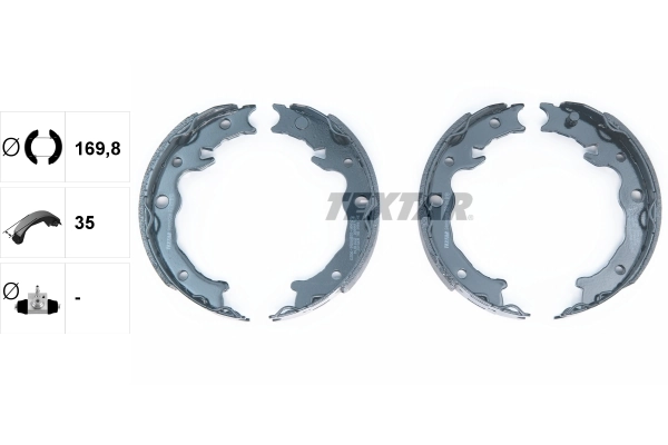 Колодки ручника / стоянкового гальма Bosch 986487933 ціна, від 31.38 USD