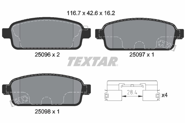 2509606 Textar