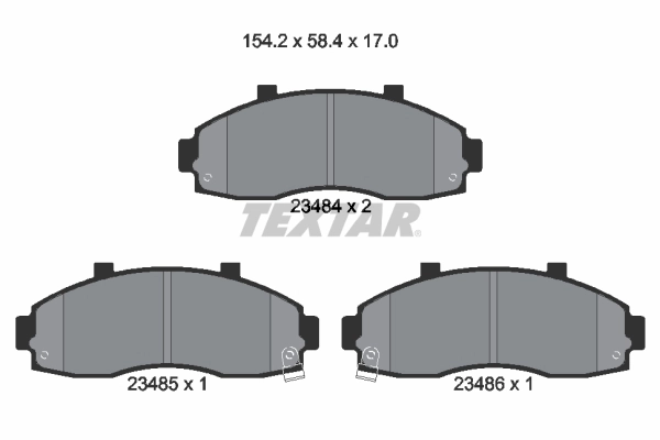 Гальмівні колодки AMP/Paradowscy BF0610 ціна, від 17.45 USD