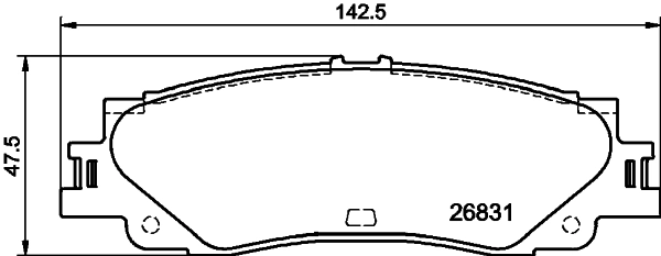 Купити DB15078XP DBA Задні колодки