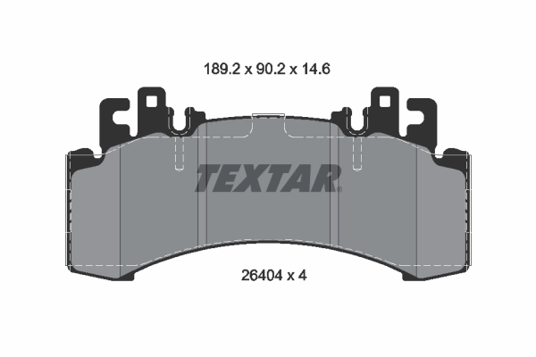 Купити A0004200906 Mercedes Колодки гальмівні передні, дискові