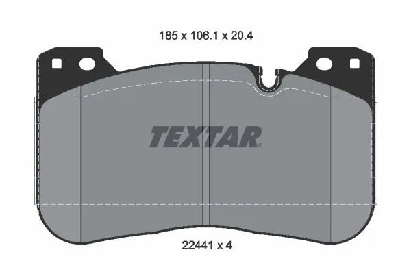 Передні тормозні колодки DP42331R EBC Brakes