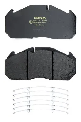 Передні тормозні колодки 2TP135 Tribo