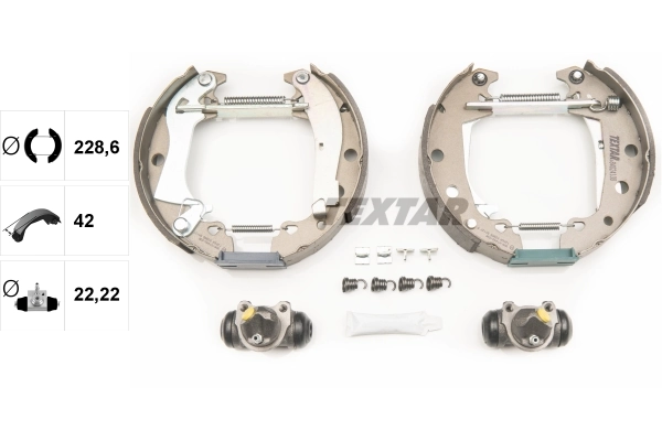 Купити 5881059 Fiat/Alfa/Lancia Колодки гальмові задні, барабанні