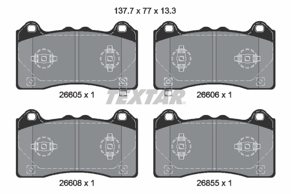 Купити KTLJ9C2K021FEB Ford Колодки гальмівні передні, дискові