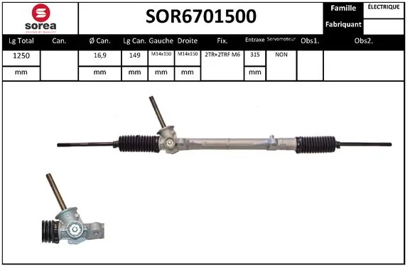 Купити Рульова рейка Renault Clio III BR01, CR01