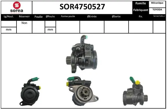 SP81082 ERA Benelux Насос гідропідсилювача