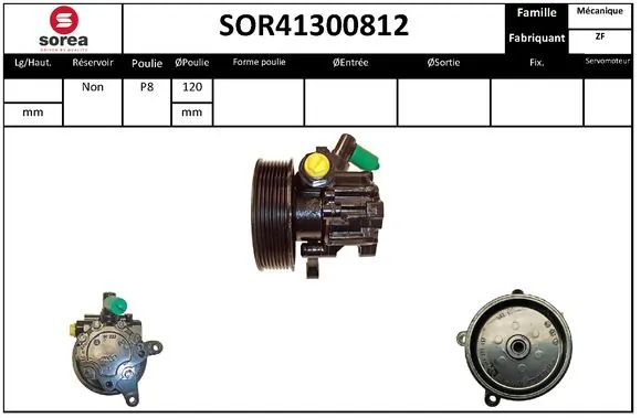 Насос гідропідсилювача керма AGR ME9052