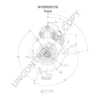 M105R3031SE Prestolite Стартер двигуна