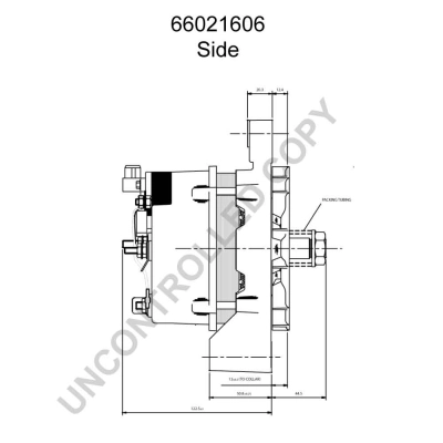 Генератор 66021606 Prestolite