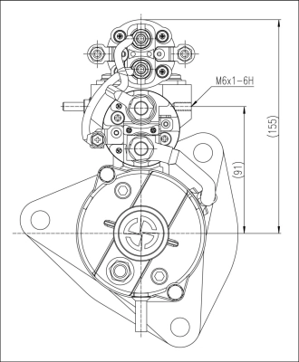 Стартер CS1386 REMA-PARTS