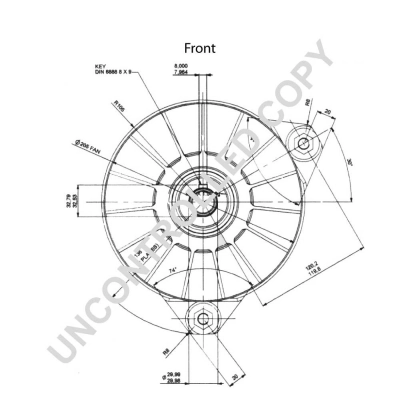 1277A720 Prestolite Авто генератор