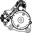 Стартер M93R3026SE Prestolite