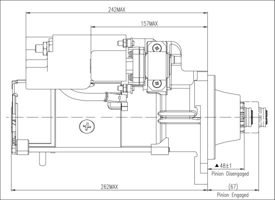 Купити M90R3543SE Prestolite Стартер
