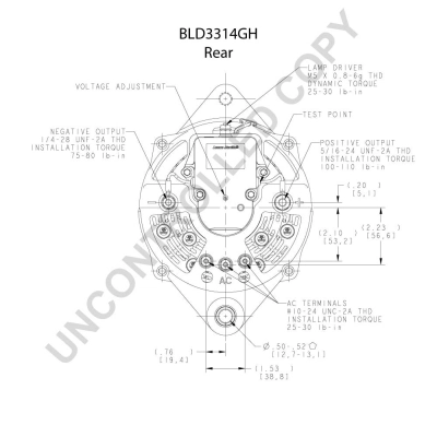 Купити BLD3314GH Prestolite Генератор