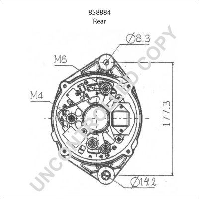 Генератор Prestolite 858884 ціна, від 125.63 USD