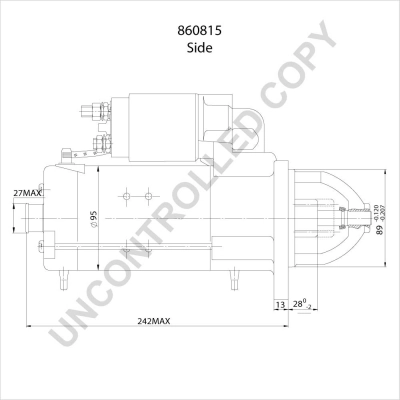  Стартер DAF 45 