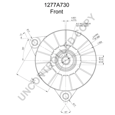 Генератор Prestolite 1277A730 ціна, від 468.11 USD