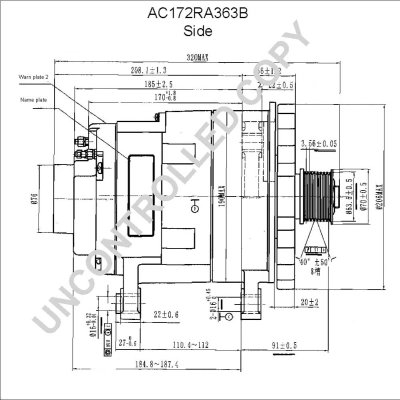 Генератор Prestolite AC172RA363B ціна, від 497.94 USD