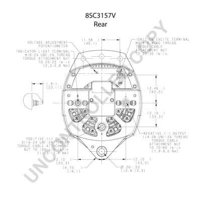 Купити 8SC3157V Prestolite Генератор