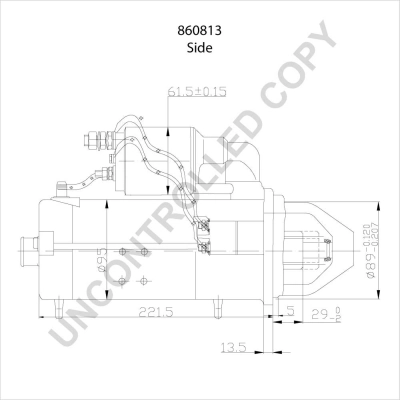 Купити 860813 Prestolite Стартер
