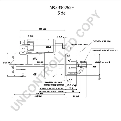 Купити M93R3026SE Prestolite Стартер