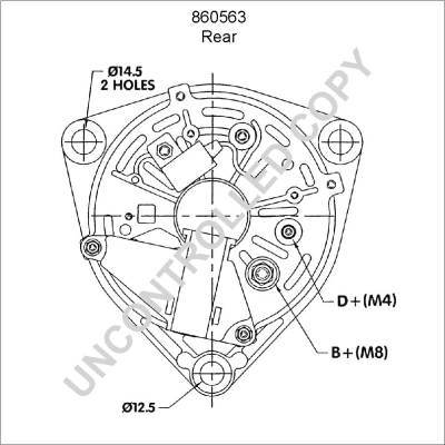 Генератор Mercedes Benz Truck TRUCK ACTROS сідельний тягач (1996 - 2003) ціна, від 163.44 USD