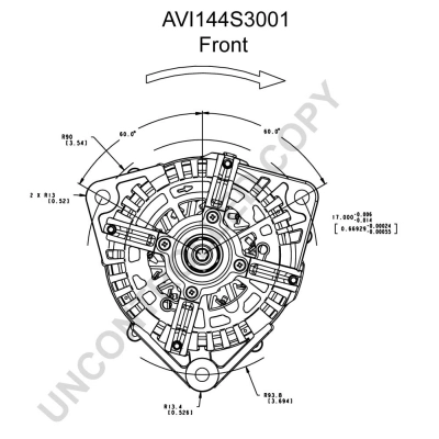 Генератор Prestolite AVI144S3001 ціна, від 144.77 USD