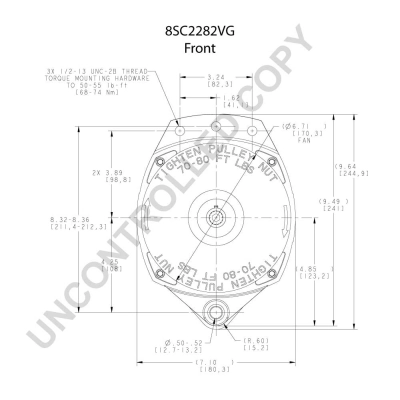 Генератор Prestolite 8SC2282VG ціна, від 425.28 USD