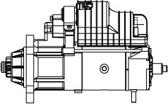 M105R3001SE Prestolite Стартер двигуна