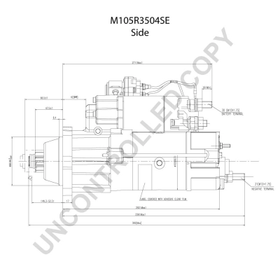 Стартер M105R3504SE Prestolite