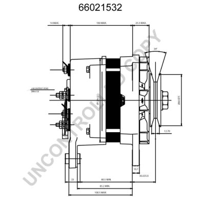 Генератор Perkins 2871C202 ціна, від 103.79 USD