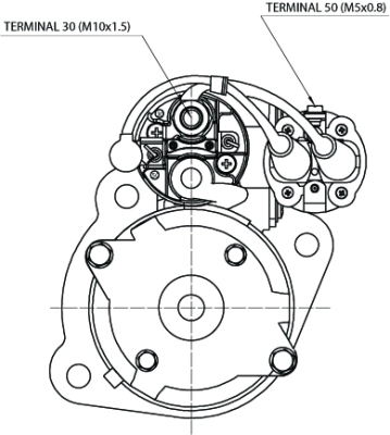 Стартер Prestolite M93R3007SE ціна, від 214.62 USD