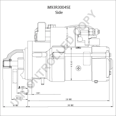 Купити M93R3004SE Prestolite Стартер