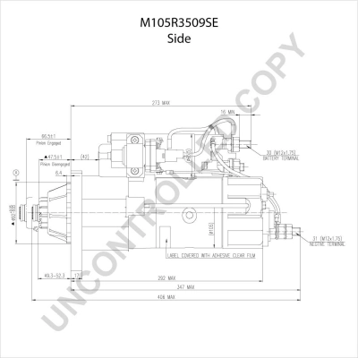Купити M105R3509SE Prestolite Стартер