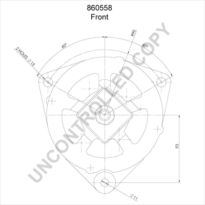 Генератор Jurid/Bendix CA1593IR ціна, від 175.14 USD