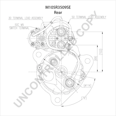 Стартер Prestolite M105R3509SE ціна, від 263.69 USD
