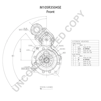 Стартер Prestolite M105R3504SE ціна, від 352.63 USD