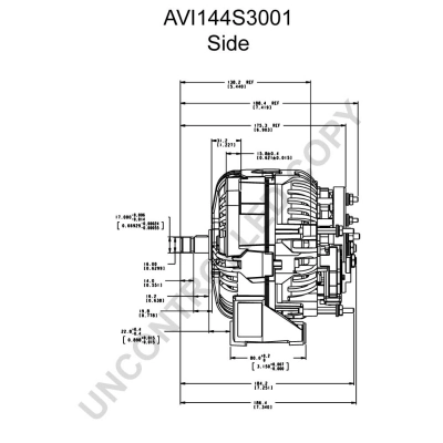 Генератор AVI144S3001 Prestolite